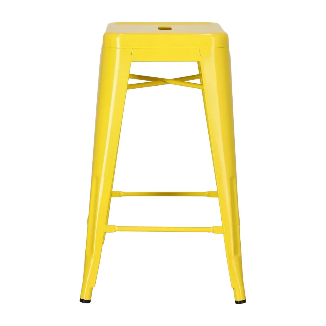 hoker-paris-66cm-metalowy-stolek-barowy-zolty-insp-tolix-stan-nowy