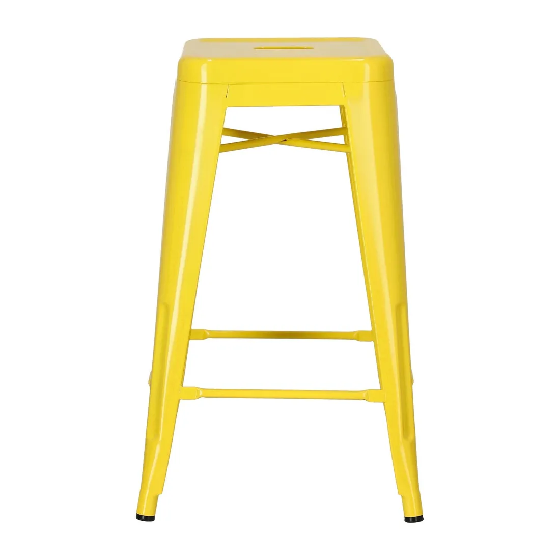 hoker-paris-66cm-metalowy-stolek-barowy-zolty-insp-tolix-stan-nowy