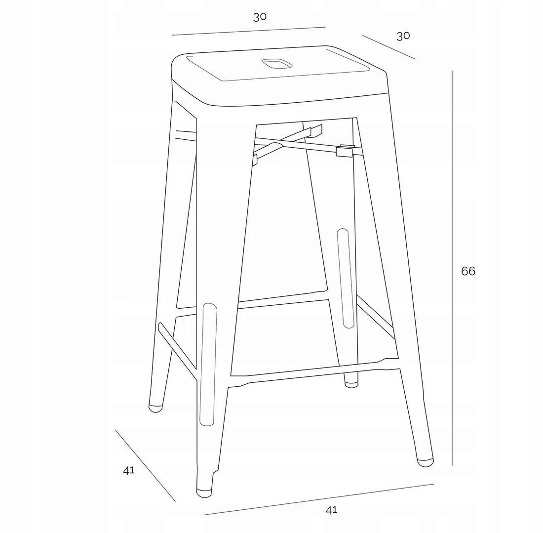 hoker-paris-66cm-metalowy-stolek-barowy-zolty-insp-tolix
