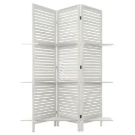 parawan-diam-z-3-polkami-drewniany-bialy