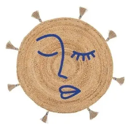 dywan-soleya-jutowy-okragly-drukowany-z-pomponami