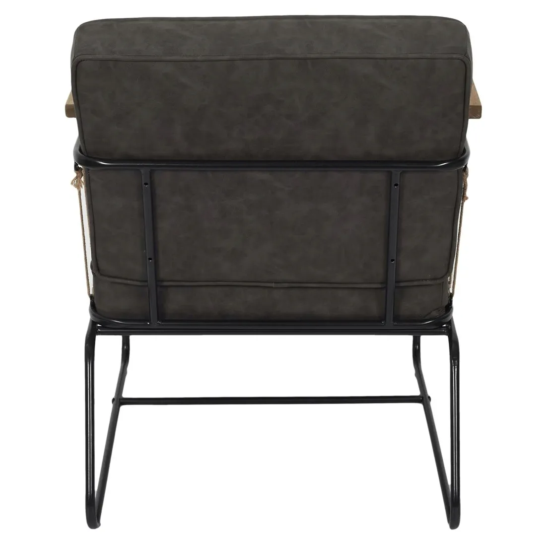 fotel-benson-brazowy-stan-nowy