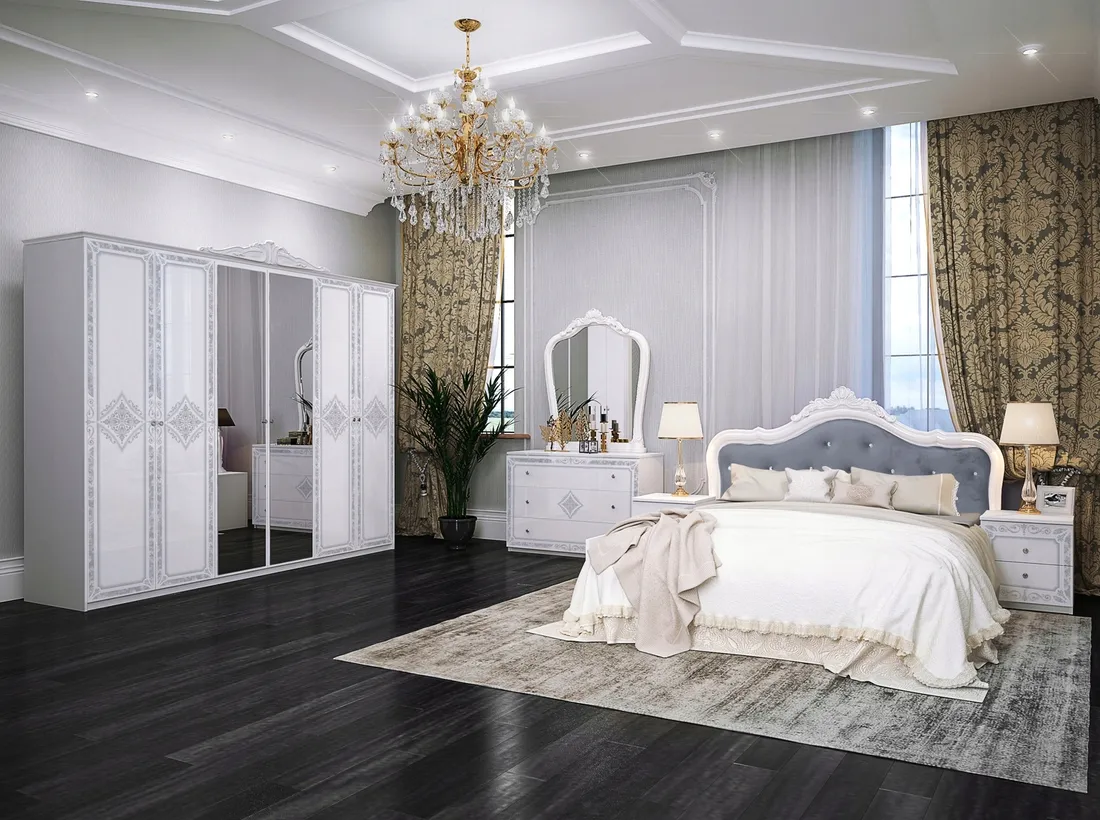 szafa-diamante-281cm-biala-stan-nowy