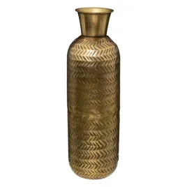 wazon-metalowy-gold-night-45-cm-zloty-cylindryczny