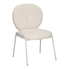 krzeslo-tapicerowane-bianco-biale-boucle-metalowe-nogi
