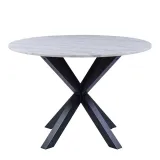stol-heaven-110cm-szary-okragly-kolor-mebla-czarny-szary