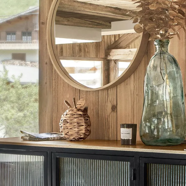 wazon-arabela-605-cm-czarny-kolor-bezowy