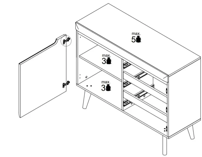 komoda-1d3s-107cm-bialy-polysk-mori-stan-nowy