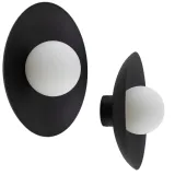 czarny-kinkiet-1xg9-led-mleczny-szklany-klosz-nowoczesna-lampa-scienna-loft