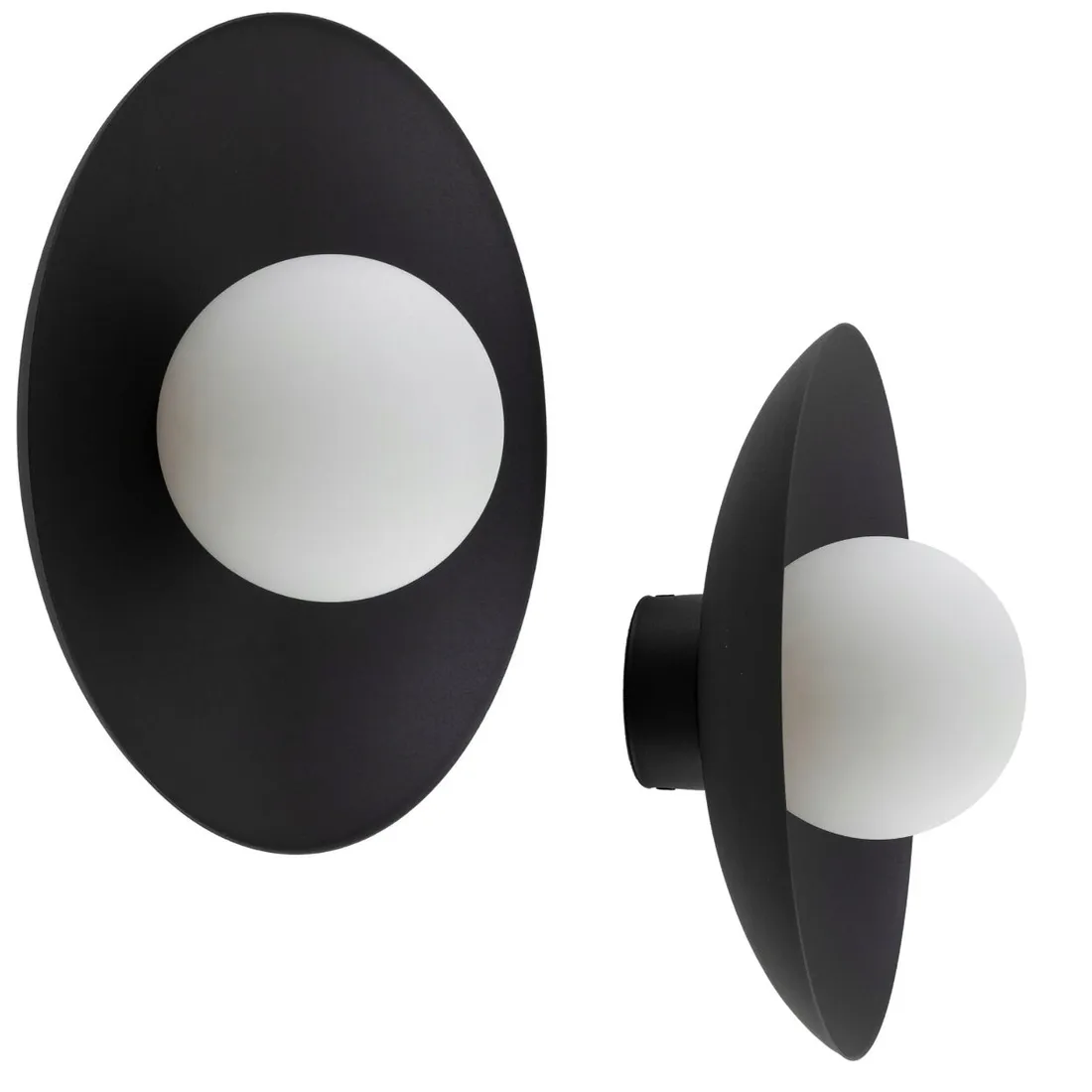 czarny-kinkiet-1xg9-led-mleczny-szklany-klosz-nowoczesna-lampa-scienna-loft