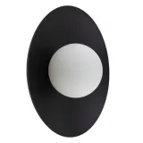 czarny-kinkiet-1xg9-led-mleczny-szklany-klosz-nowoczesna-lampa-scienna-loft-glebokosc-produktu-28-cm