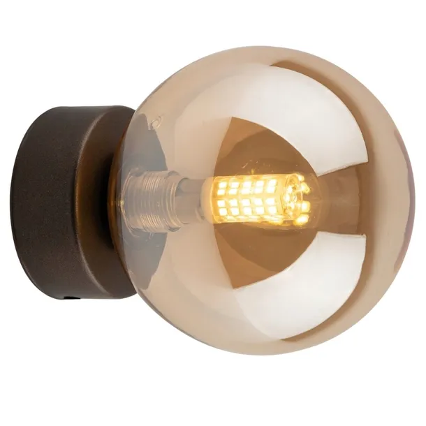 brazowy-kinkiet-szklany-klosz-1xg9-nowoczesna-lampa-scienna-do-salonu-loft-dlugosc-wysokosc-12-cm