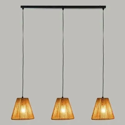 lampa-wiszaca-giada-potrojna-kolor-czarny-brazowy