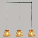 lampa-wiszaca-giada-potrojna-kolor-czarny-brazowy