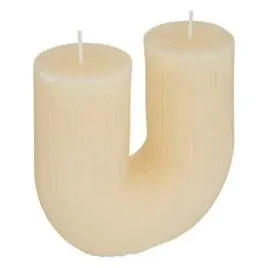 swieca-demi-z-2-knotami-bezowa-ksztalt-litery-u