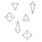 dekoracja-scienna-prisma-black-nowoczesne-ozdoby-stan-nowy-szerokosc-produktu-20-cm