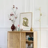 wazon-shell-czerwony-25cm-stan-nowy-material-szklo