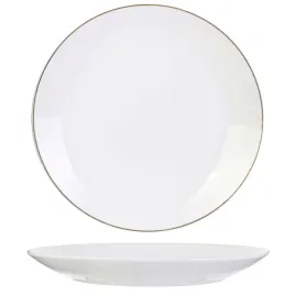 bialy-talerz-obiadowy-pearl-gold-27-cm-zloty-pasek