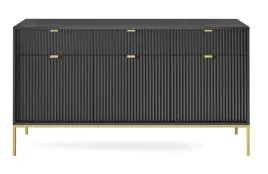 komoda-almagro-duza-ryflowana-czarna-zlote-nogi