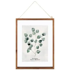 ramka-z-plakatem-eukaliptus-drewniana-38x48