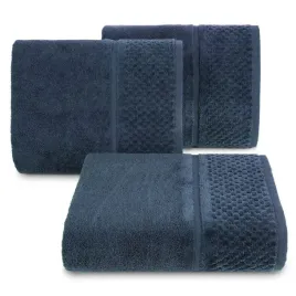 recznik-frotte-z-welurowa-bordiura-ibiza-70x140-granatowy