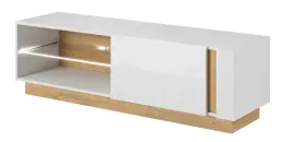 stolik-rtv-138cm-bialy-polysk-dab-grandson-arco