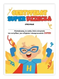 certyfikat-a4-super-dziecka-dziewycznka-10szt