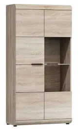 nowoczesna-niska-witryna-80cm-dab-sonoma-like