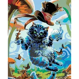 malowanie-po-numerach-z-rama-obrazy-do-malowania-kot-z-cheshire-40x50-cm