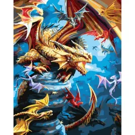 malowanie-po-numerach-z-rama-obrazy-do-malowania-swiat-smokow-40x50-cm