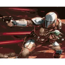 malowanie-po-numerach-obrazy-do-malowania-mandalorian-z-grogu-50x40-cm