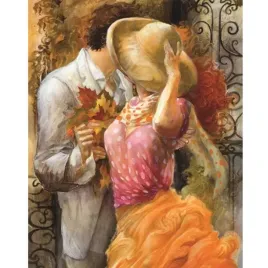 malowanie-po-numerach-obrazy-do-malowania-jesienny-pocalunek-40x50-cm