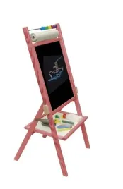 tablica-obrotowa-kredowa-z-rolka-papieru-rozowa