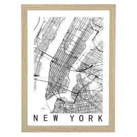 obraz-mapa-new-york
