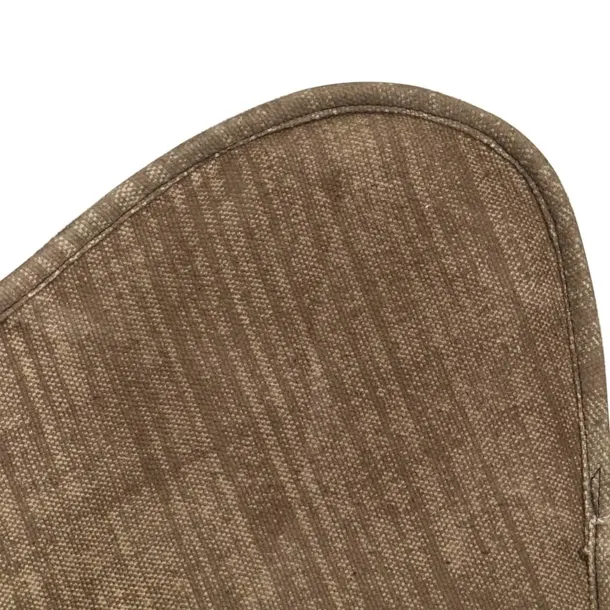 krzeslo-motyl-taupe-plotno-stan-nowy