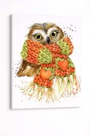 obraz-na-plotnie-canvas-sowa-akwarelowa-do-pokoju-dzieciecego-50x70