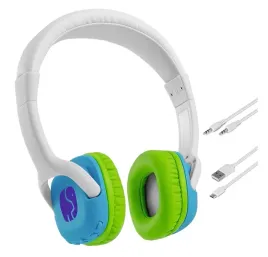 sluchawki-bezprzewodowe-dla-dzieci-bluetooth-akumulator-technifant-zielone