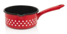 rondel-emaliowany-z-dziobkiem-12-cm-067-l-czerwony-dots-on-red-metalac