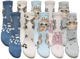 skarpetki-dzieciece-bawelniane-labubu-antybakteryjne-5-par-zestaw-23-26