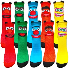 skarpetki-bajkowe-kolorowe-z-uszami-smieszne-minki-bawelniane-28-30-5-par