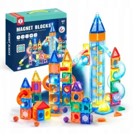 klocki-magnetyczne-134el-swiecacy-tor-kulkowy-kulodrom-3d-konstrukcyjny