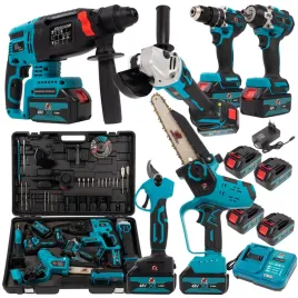 zestaw-elektronarzedzi-aku-6w1-sekator-pila-mlotowiertarka-klucz-wkretarka