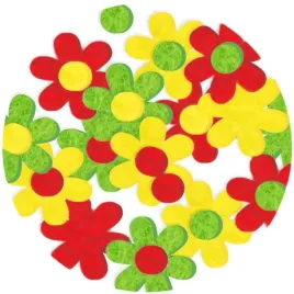 ozdoba-filcowa-kwiatki-wiosenny-mix-z-czerwienia-3-cm-15-szt