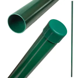 slupek-ogrodzeniowy-fi-38mm-zielony-200-cm-slupek-okragly-do-siatki-15mm