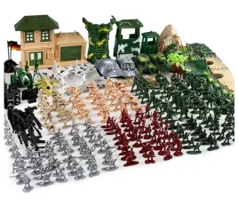 zestaw-zolnierzykow-baza-wojskowa-armia-zolnierzyki-czolgi-i-samoloty-300el