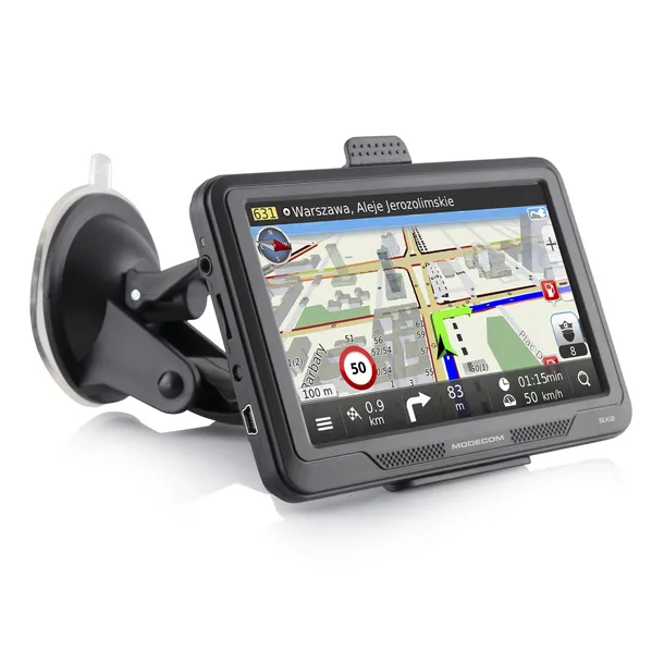 Nawigacja 5-cali MODECOM SX2 dla aut Osobowych Ciężarowych Tir Bus USB