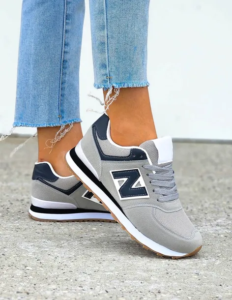 Szare Buty Sportowe Damskie New Blanced She 39