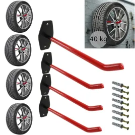 4x-hak-wieszak-scienny-255-cm-kola-opony-felgi-auto-narzedzia-garaz-40kg