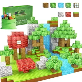 magnetyczny-klocki-minecraft-zestaw-wielka-blokow-gra-zielona-pilka-100el