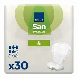 Pieluchy Anatomiczne Wkłady Abena San Premium 4 op. 30 szt.
